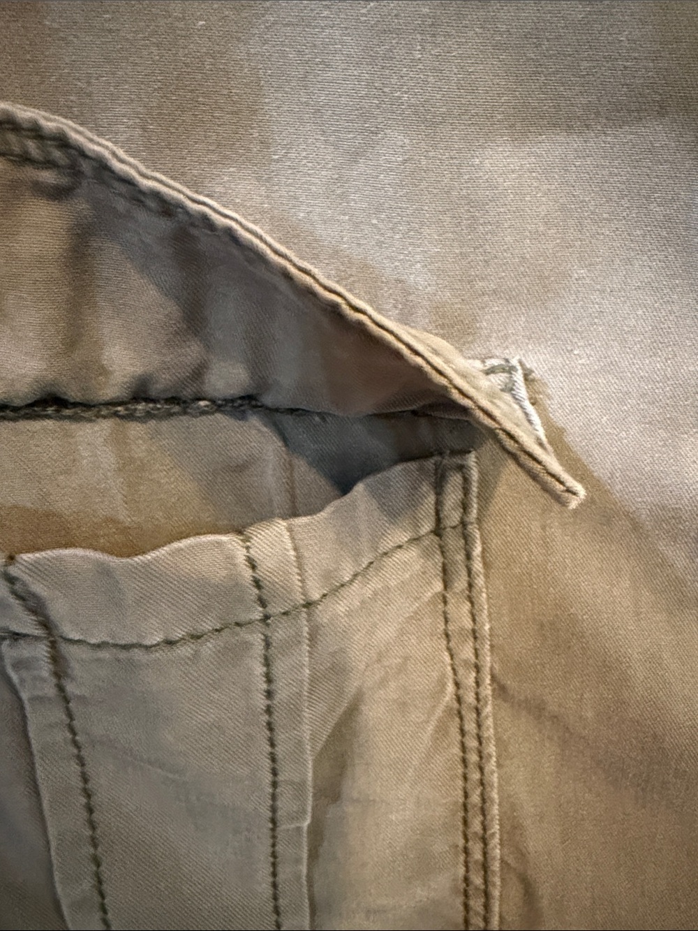 Dear John Olive Utility Button-Up Shirt - Picture 6 of 9